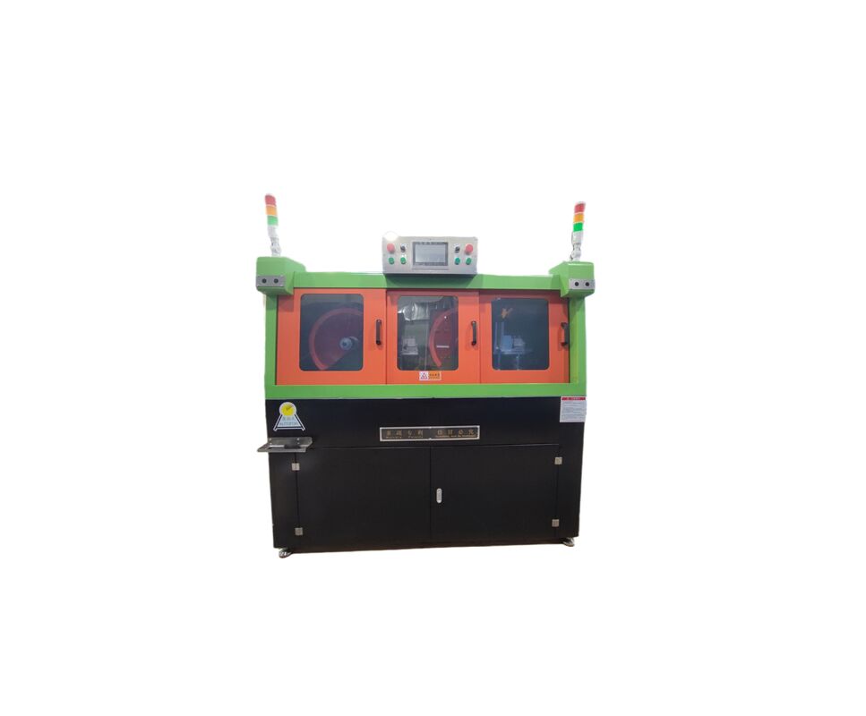 AF028 dual-station precision automatic cutting equipment, suitable for cutting hard and brittle materials such as silicon steel, amorphous, and nanocrystalline magnetic cores.