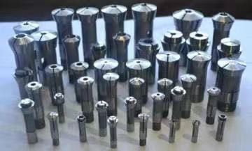 Side Mounted End Mill Collet Shank , Power Collet Chuck Long Lifespan