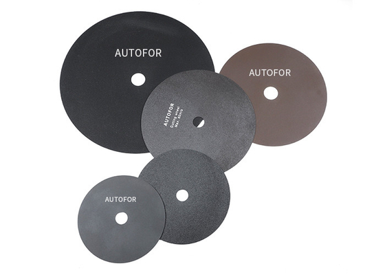 Black Resin Cutting Wheel Untuk Nanocrystalline MagneticIron Silicon Aluminium Core Amorphous Magnetic Core Beryllium Film