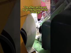 Efek yang dicapai dengan menggiling chuck dalam satu kali jalan