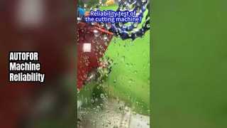 Uji keandalan mesin pemotong?