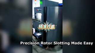 Mesin slotting presisi rotor hidrolik